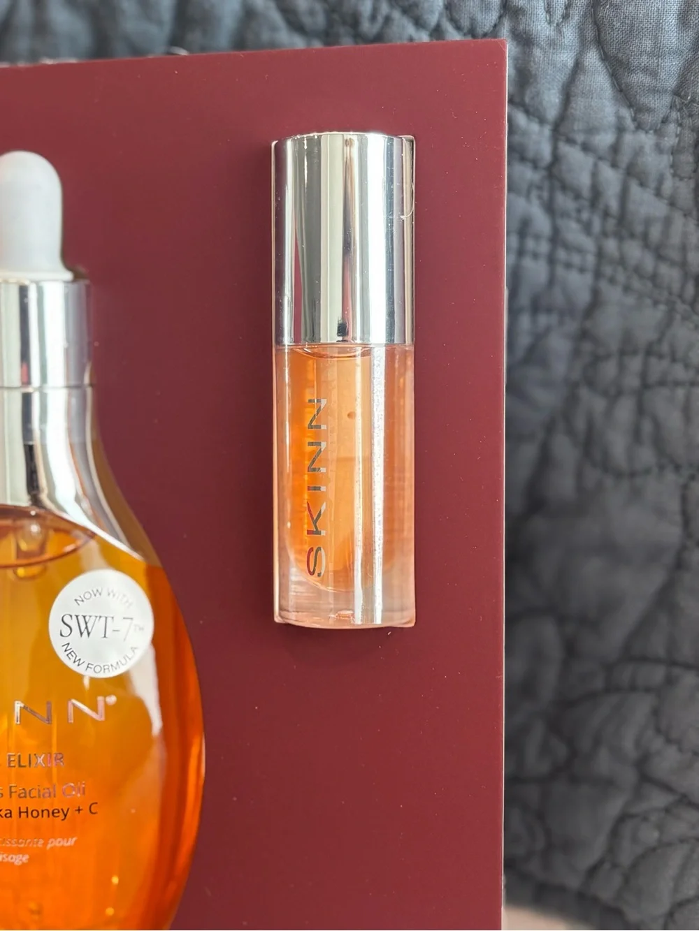 Skinn Divine Elixir Manuka Honey Facial Oil & Lip Oil Gift Set New